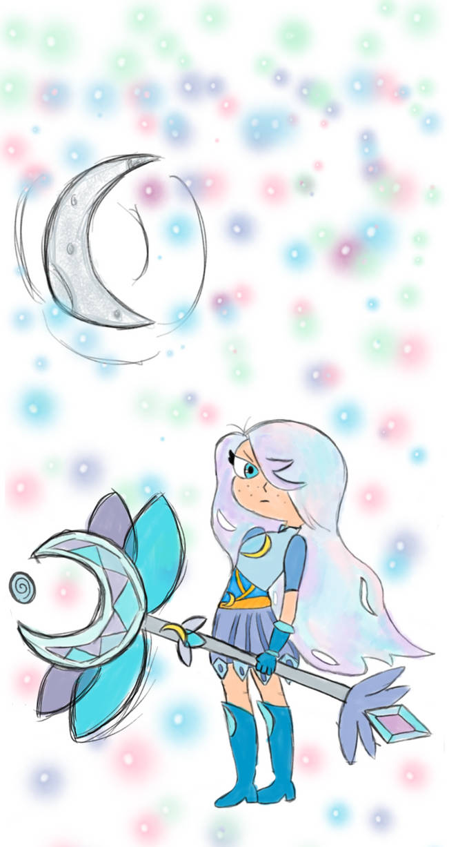 moon ready for battle by moonstonegamer123 on DeviantArt