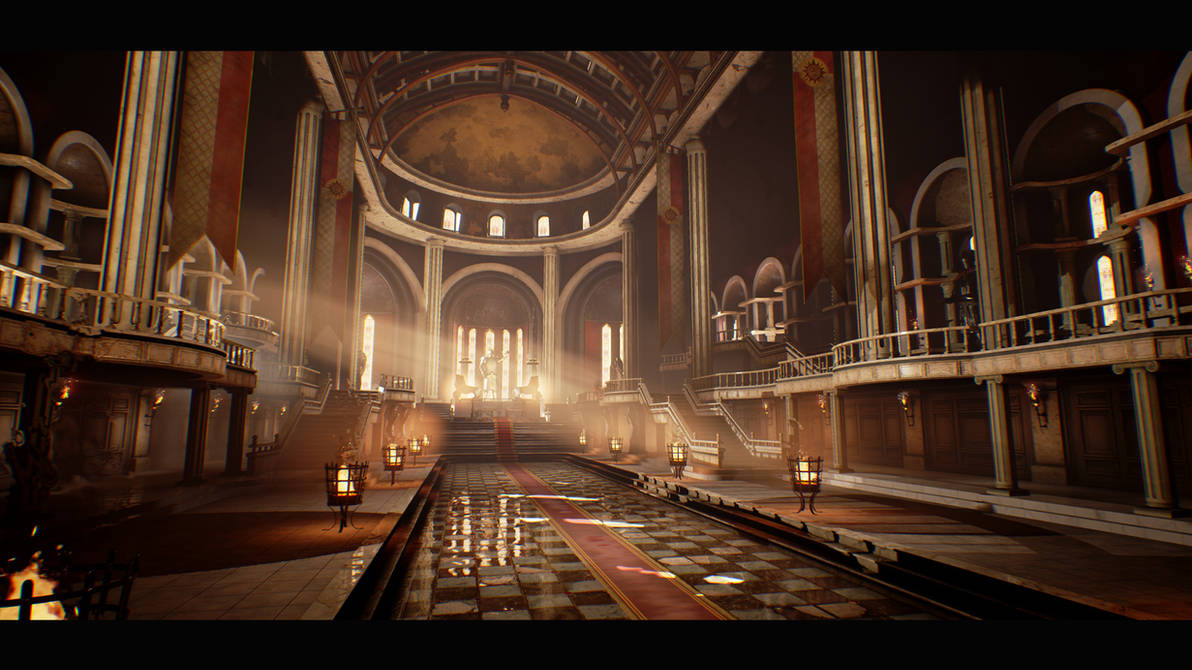 The Throne Room V.2 by 14Dragontime on DeviantArt