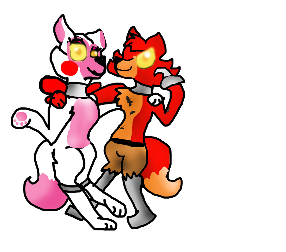 foxy X mangle by wingedwolfstudio on DeviantArt