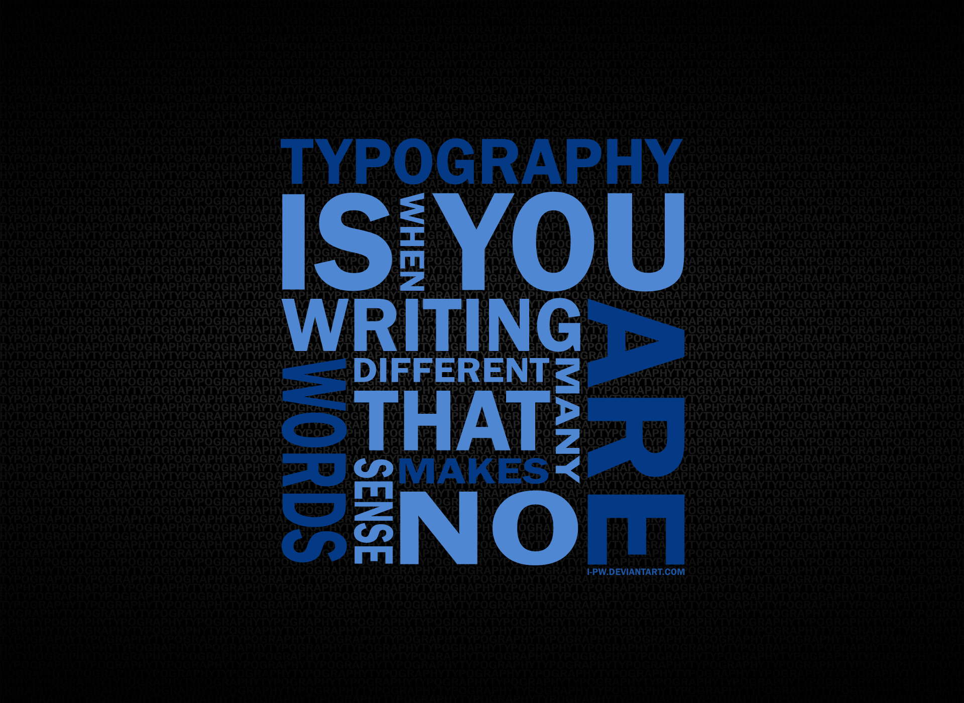 Typography WORD by wellgraphic on DeviantArt Typography WORD by wellgraphic on DeviantArt