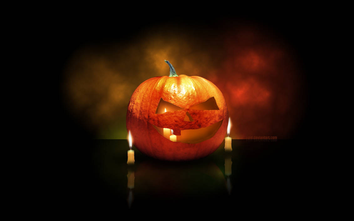 Halloween Pumpkin Wallpaper By Wellgraphic On Deviantart
