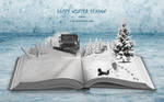 Happy Winter Season - Winter Book by wellgraphic