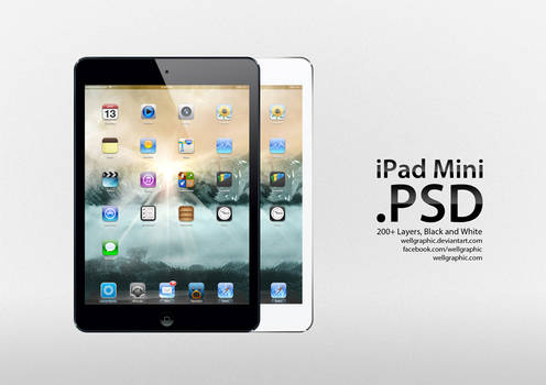 Apple iPad Mini PSD