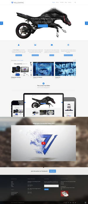 Wellgraphic Website 2013