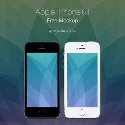 Apple iPhone SE Mockup PSD