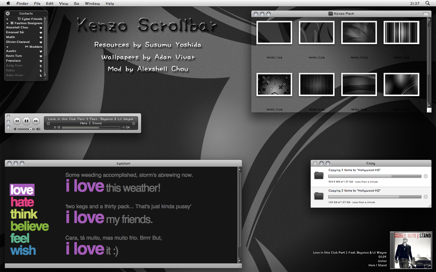 kenzo 2008 instagram