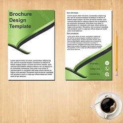 Brochure Design Template PSD file