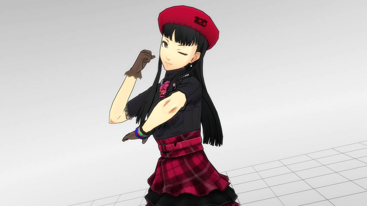 Persona MMD] Yukiko - Original Stage Outfit DL by nobodypls