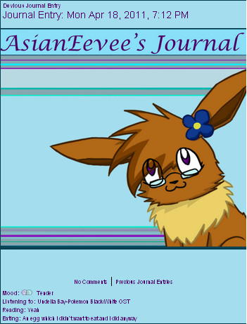 AsianEevee Journal Skin