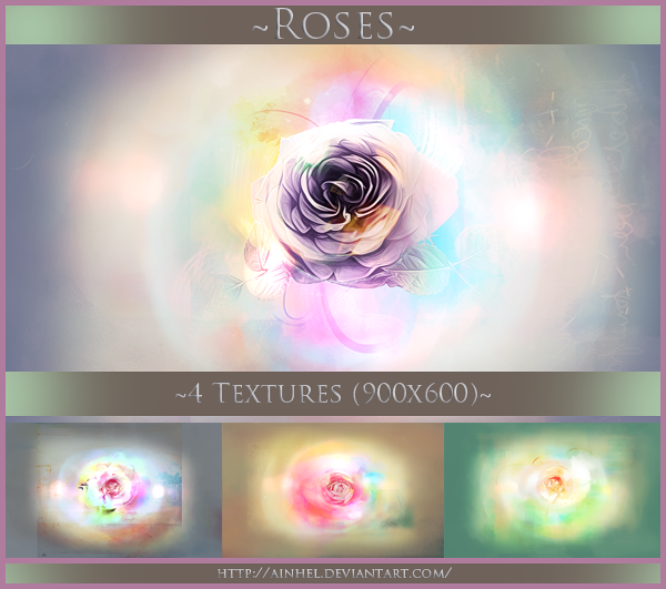 #4 Texture Pack - Roses by Ainhel