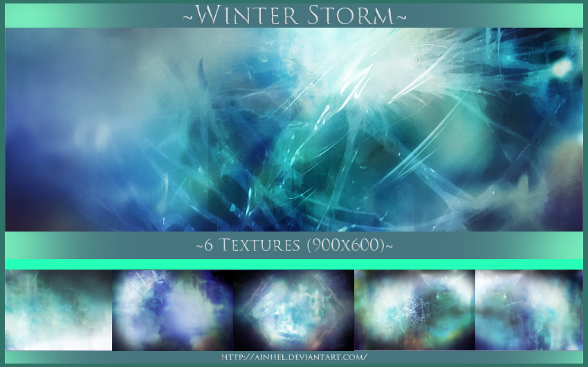 #9 Texture Pack (900x600) - Winter Storm