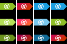 Top taskbar small metro orbs by jeremebp