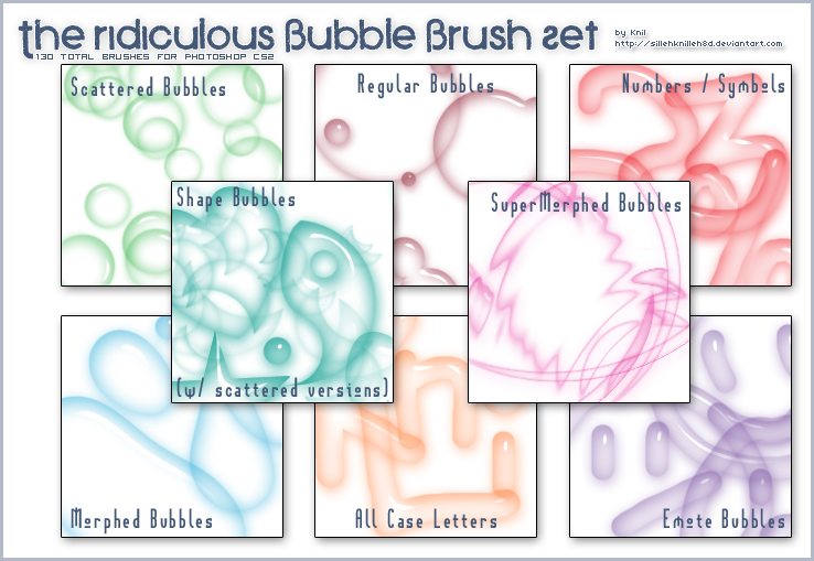 The Ridiculous Set of Bubbles