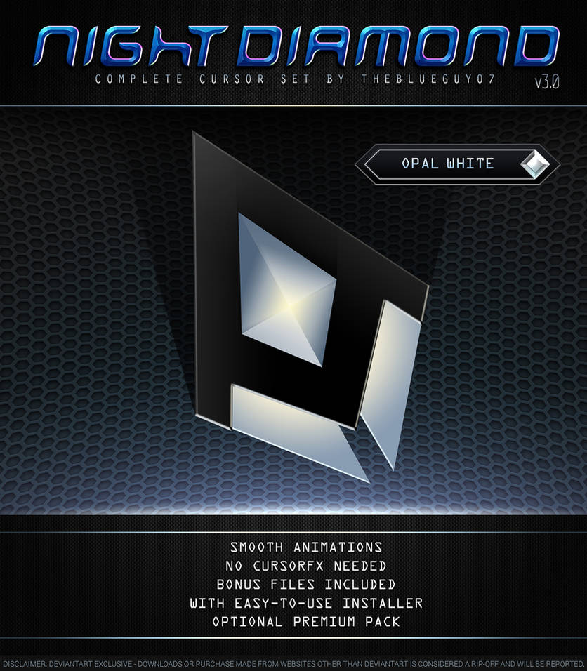 Night Diamond v3.0 | Opal White by BlooGuy