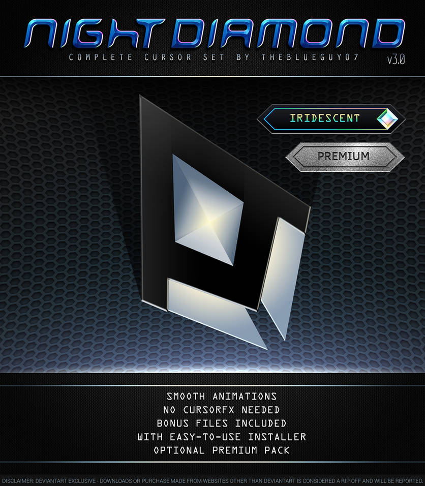 Night Diamond v3.0 | Opal White (Iridescent) by BlooGuy