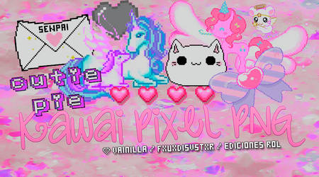 OO1.PNG PACK. KAWAII PIXEL