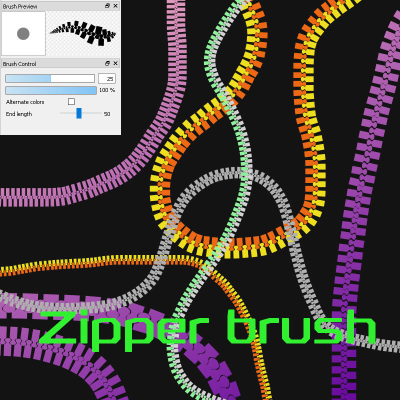 Free Zipper brush for FireAlpaca/Medibang by Nuubles on DeviantArt