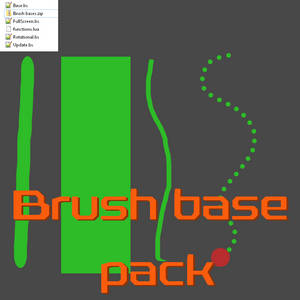 Free Brush bases for Firealpaca/Medibang