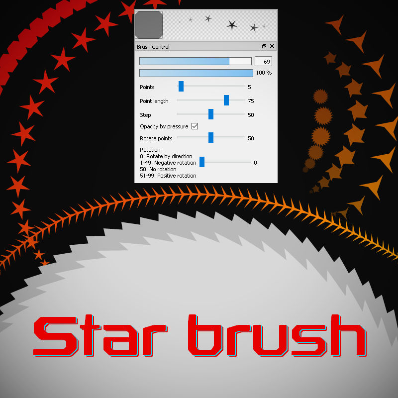 Free Star brush for FireAlpaca/Medibang by Nuubles on DeviantArt