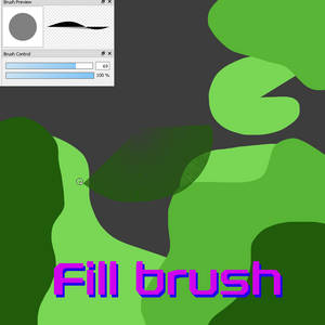 Free Fill brush for FireAlpaca/Medibang