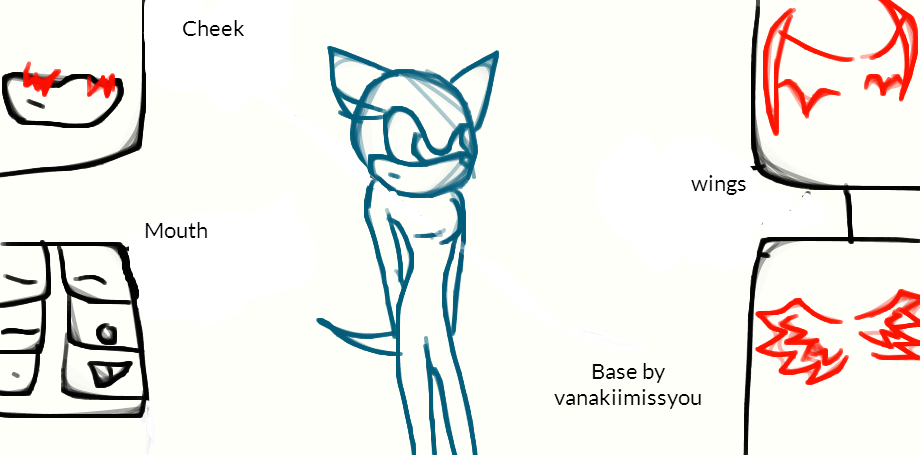 Sonic female bases by vanakiimissyou on DeviantArt