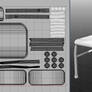 3D School Chair - with 3d file