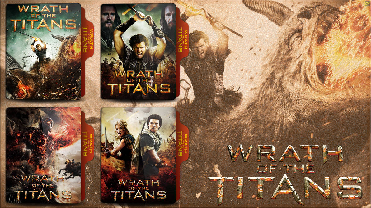 Wrath of the Titans (2012) folder icon.V2 by HNSRock on