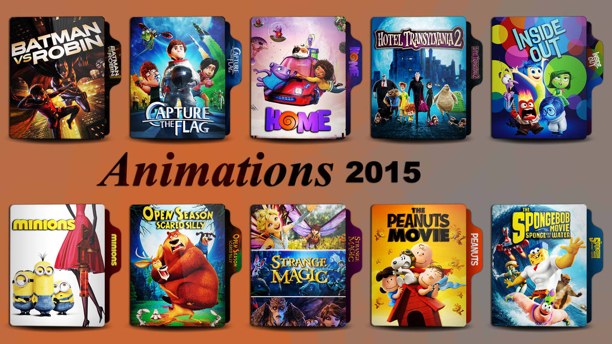 Animation Movies 2015 folder icon pack by HNS-Rock on ...