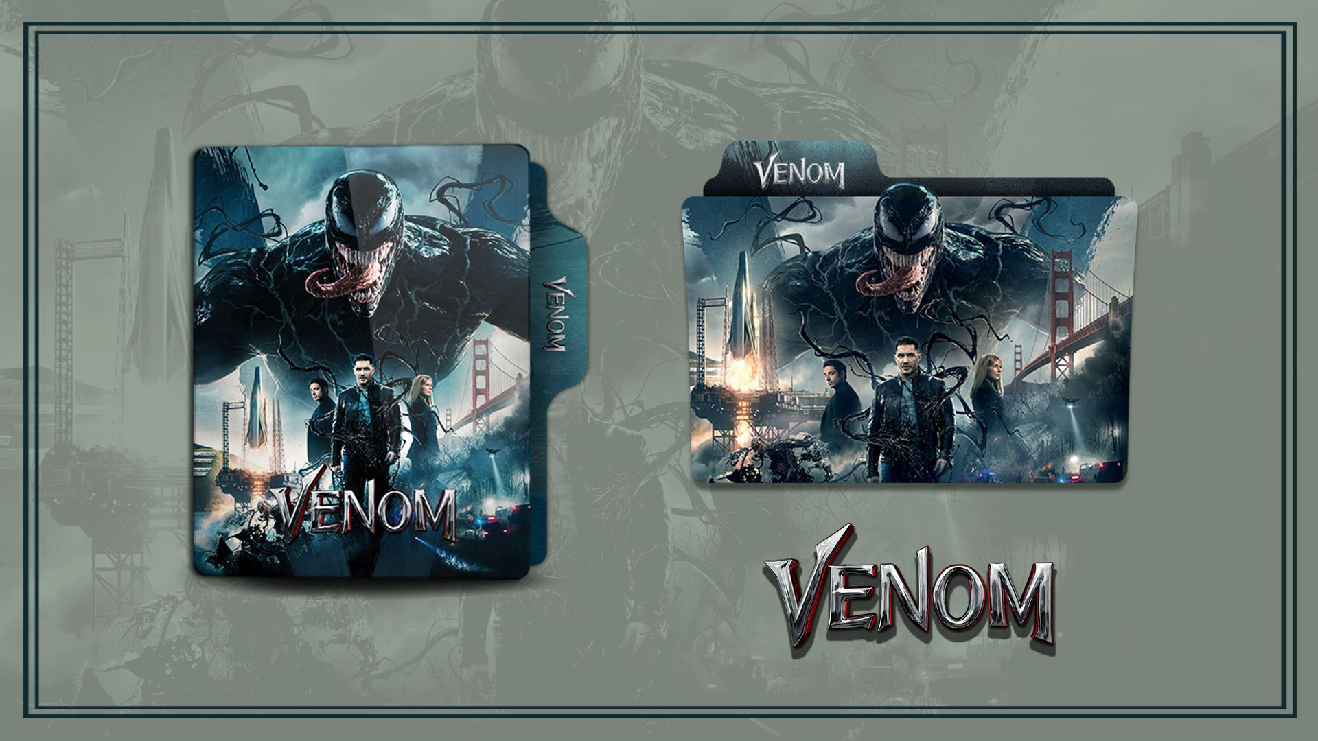 Venom (2018) folder icon by HNS-Rock on DeviantArt