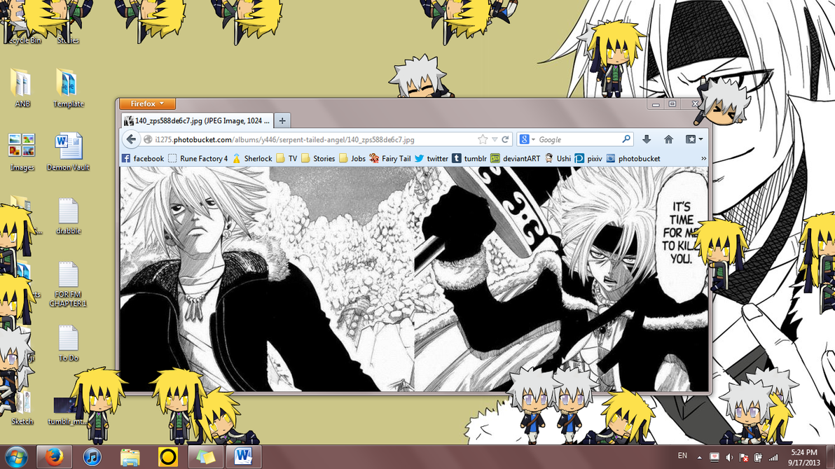 Rave Master Shimeji by SerpentTailedAngel on DeviantArt