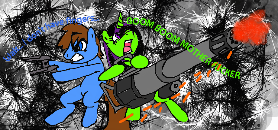 PONIES WITH GUNS by ILove-Edward-Elric on DeviantArt