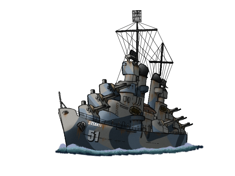 USS Atlanta [GIF] by DrEisenhauer28 on DeviantArt