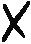 Shuddering Letter: X by Jeyawue