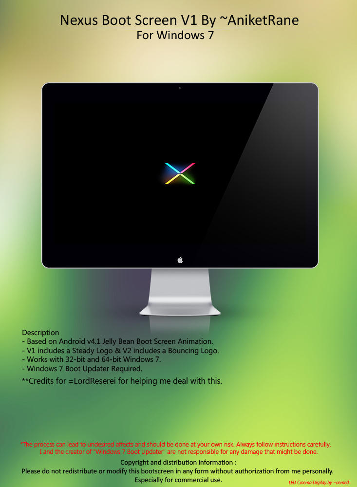 Android Nexus Boot Screen V1 By Aniketrane By Aniketrane On