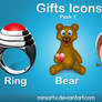 Gifts icons pack 1