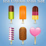 Icecream icon set