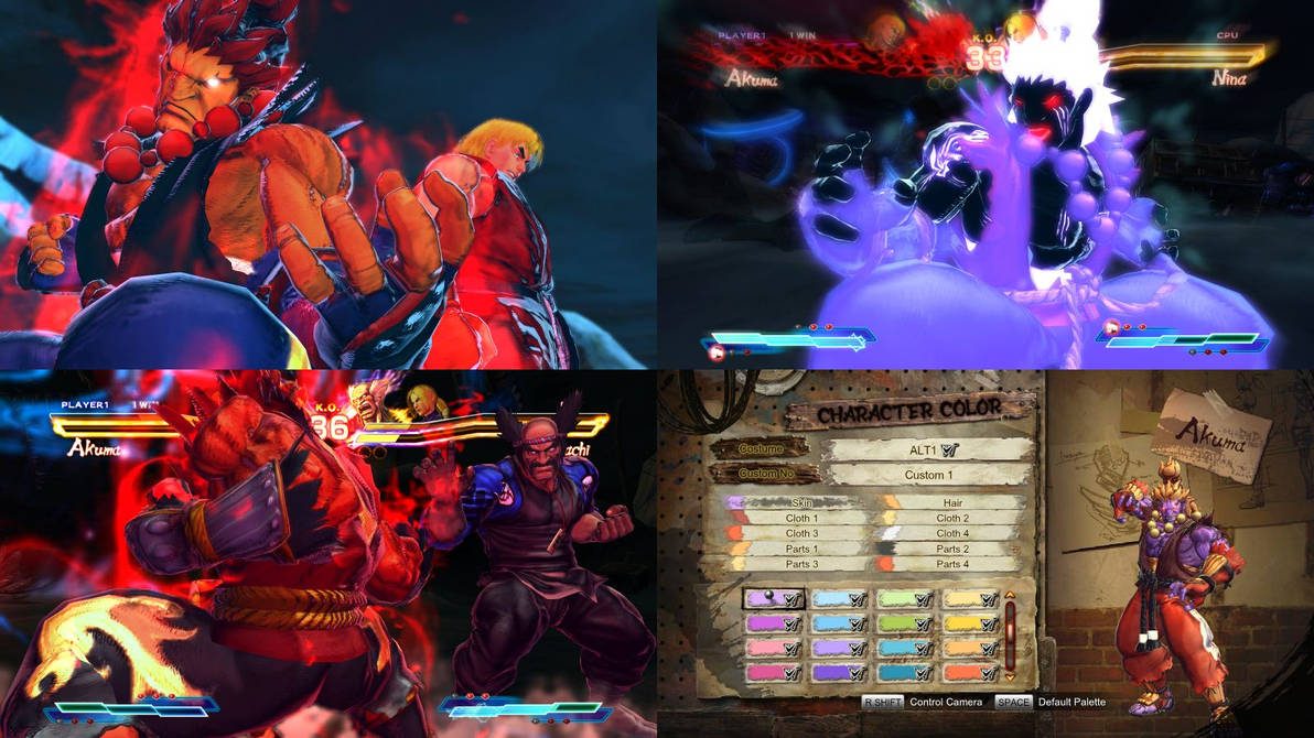 Akuma SF4 Alt2 Costume by robhal on DeviantArt