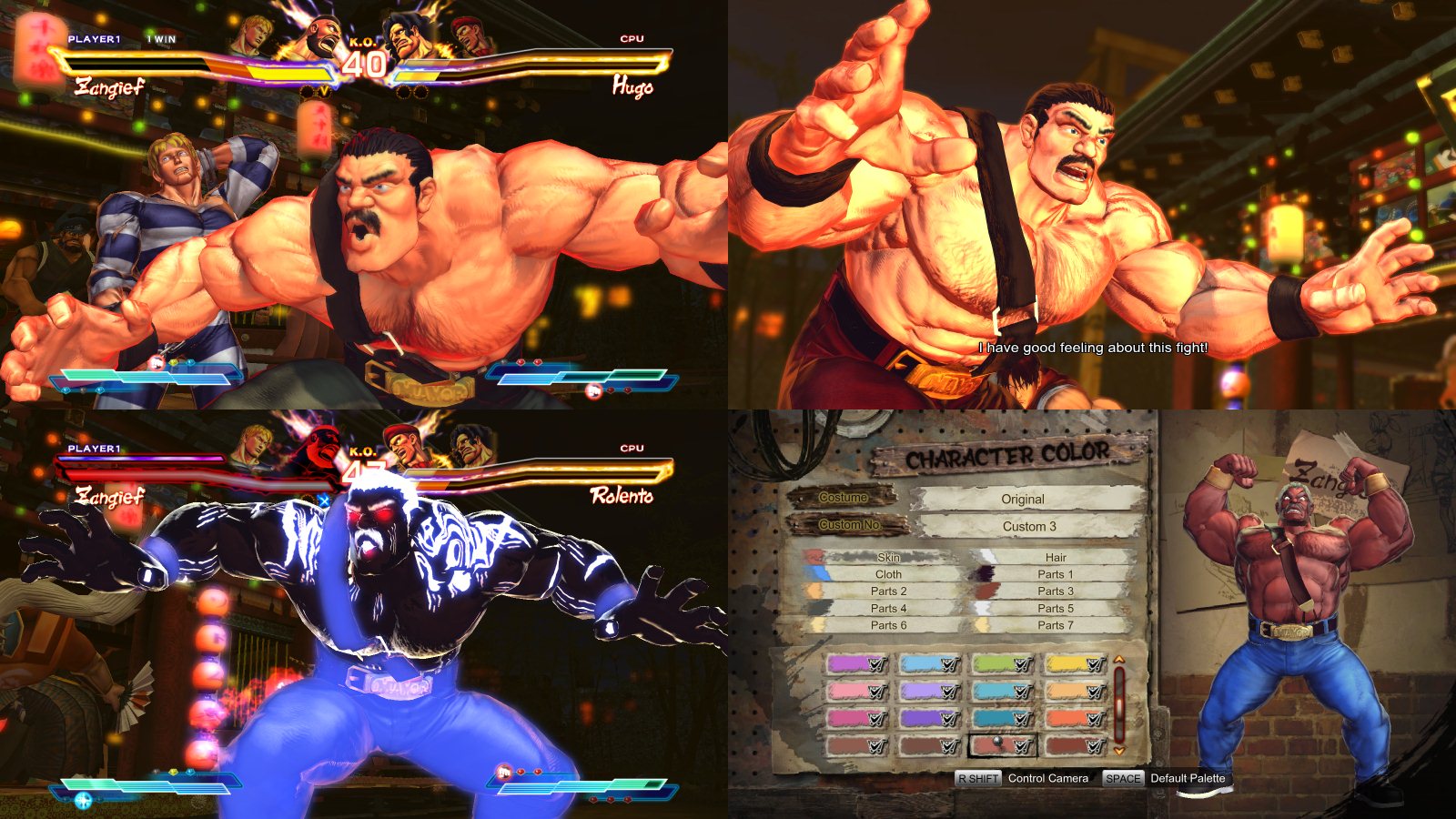 Zangief - Haggar from Final Fight