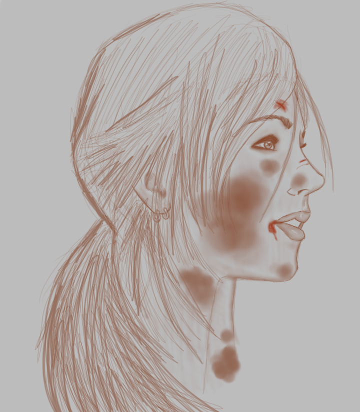 Lara Croft Sketch by EquineBiohazard on DeviantArt