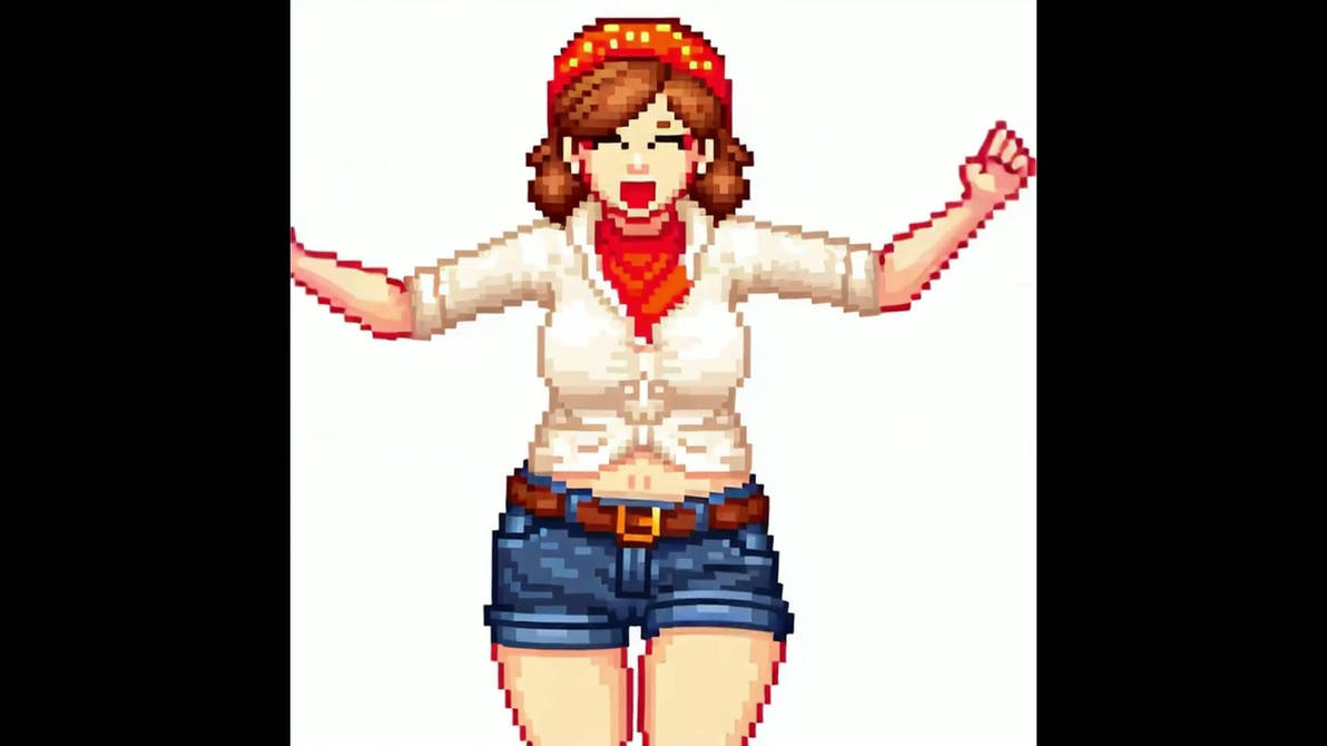 Breakdancing Pixel People by 1iden1 on DeviantArt