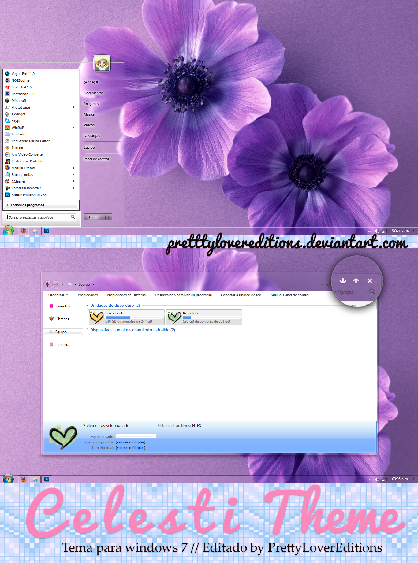 Celesti Theme // W7