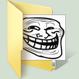 Trollface Windows 7 Folder By Terraromaster On Deviantart