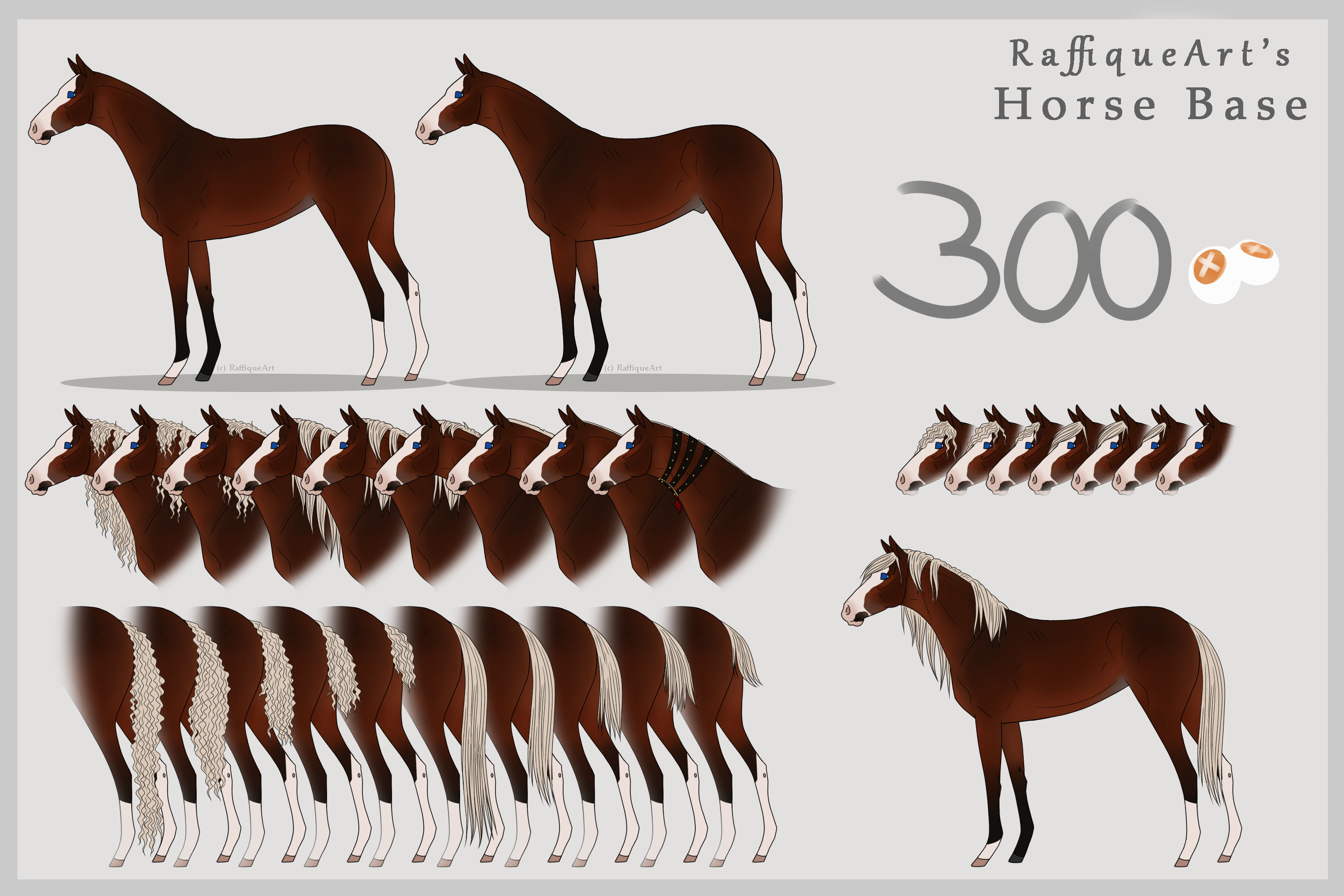 P2U Horse Base by RaffiqueArt on DeviantArt