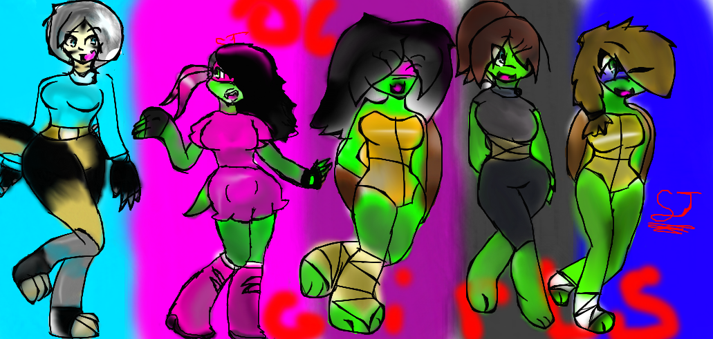 OC TMNT girls