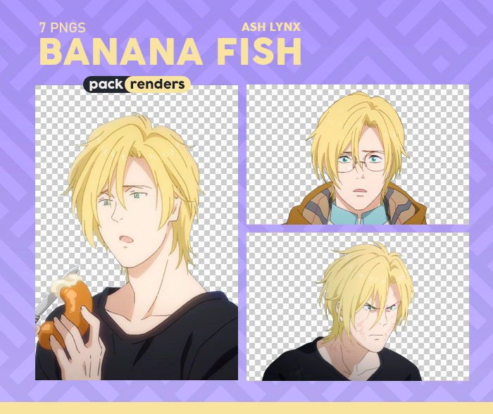Ash Lynx (Banana Fish) Renders Pack 2 by coolcatsong on DeviantArt