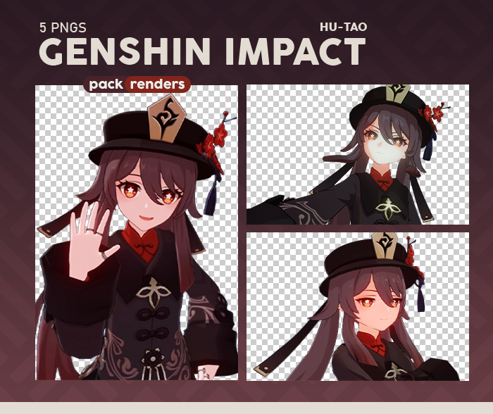 UME ] Genshin Impact HU TAO render by SAYA-Team on DeviantArt