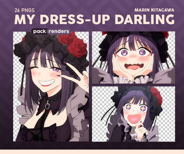 My Dress-up Darling - Renders pack #1