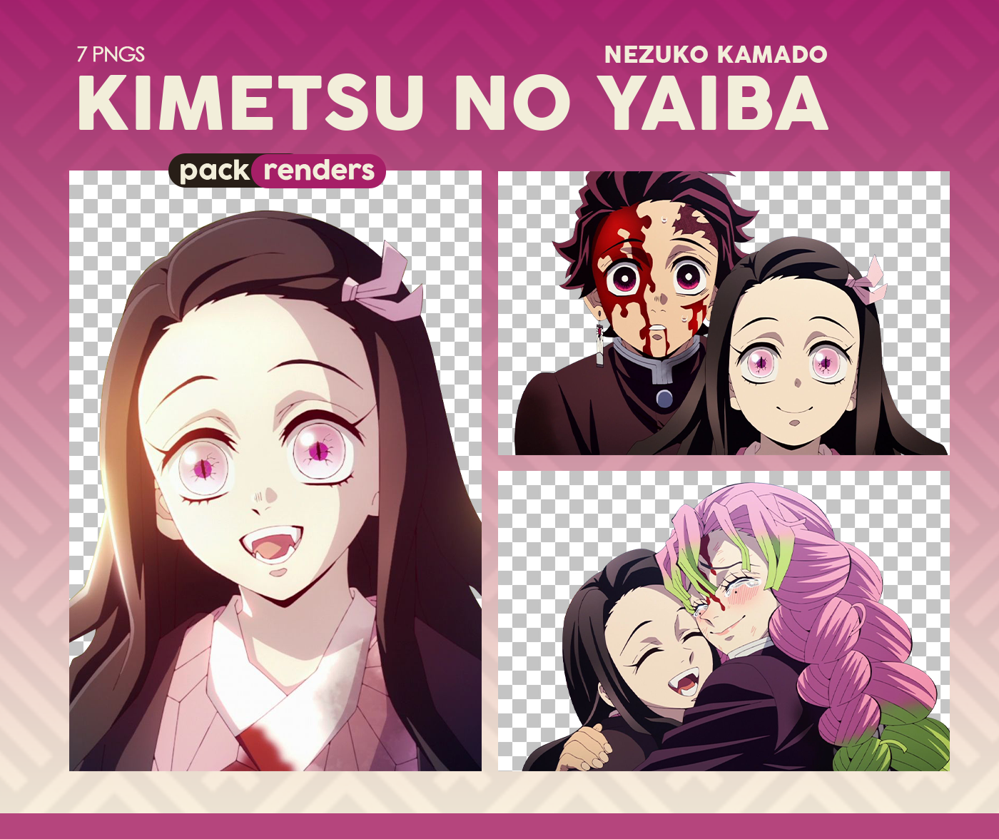 Kimetsu no Yaiba - Renders Pack #13 by coolcatsong on DeviantArt