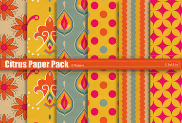 Citrus Paper Pack