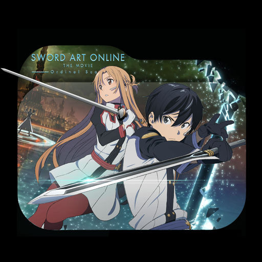 Get Wallpaper Sword Art Online Ordinal Scale Folder Icon By Tatas18 On Deviantart For iPhone